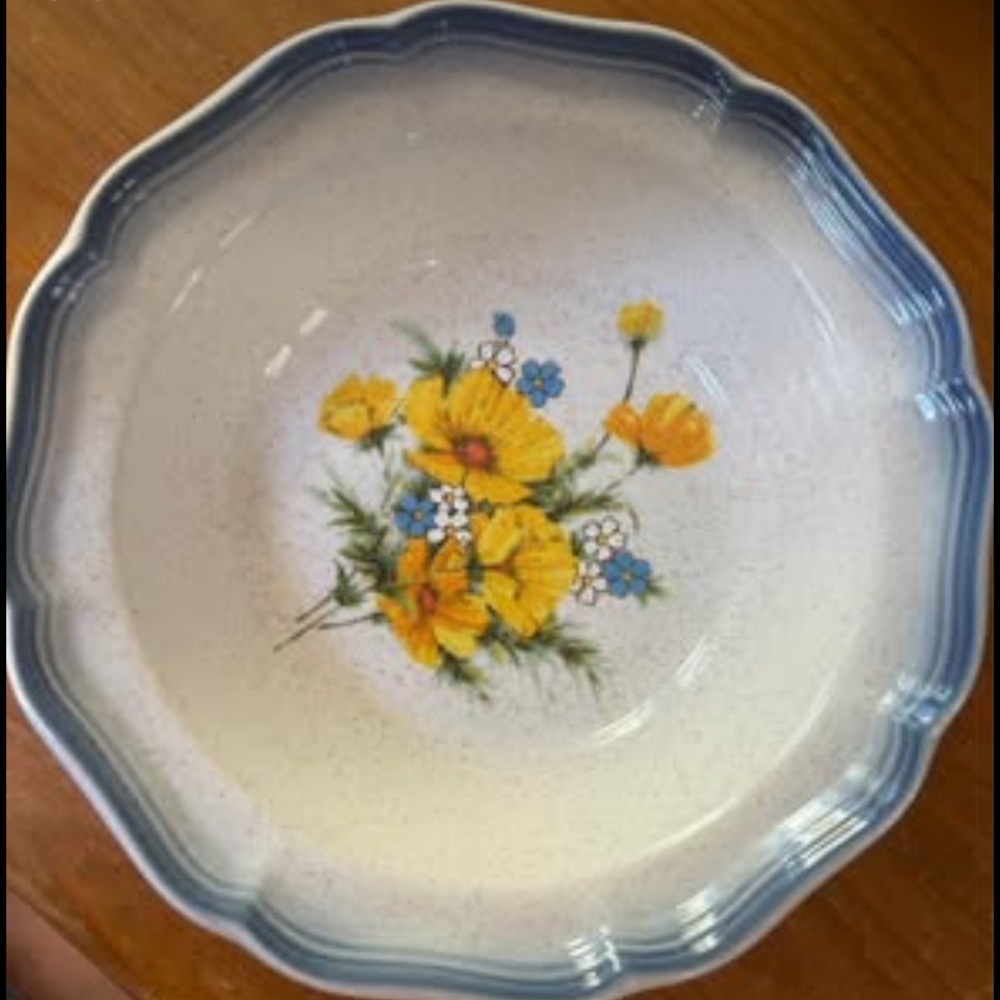 Excellent condition 2 Vintage Mikasa “Country Club” medium serving bowls